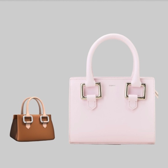 Coperni Handbags - COPERNI Emoji Handbag in Light Pink